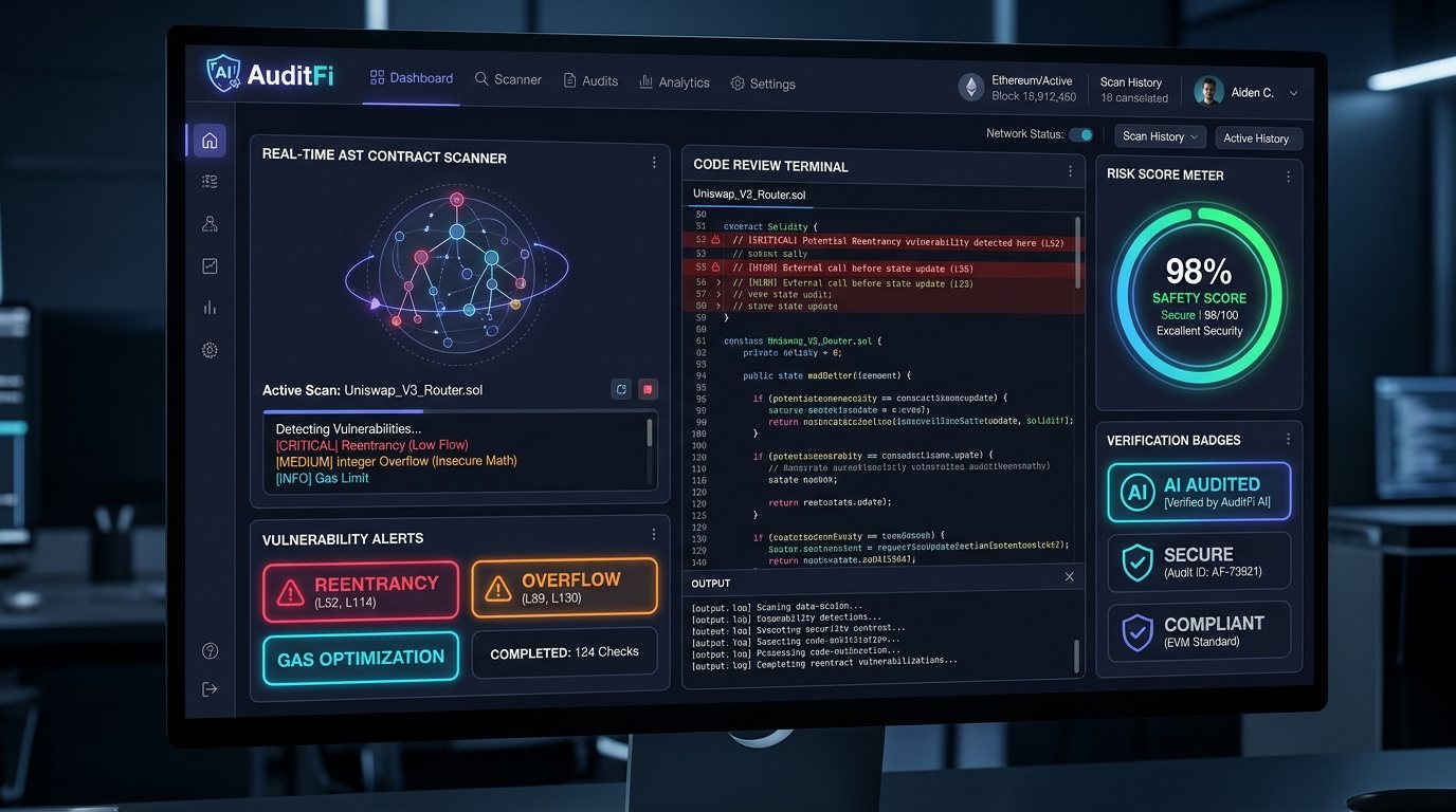 LokaAudit — Multi-Chain Smart Contract Auditing Engine