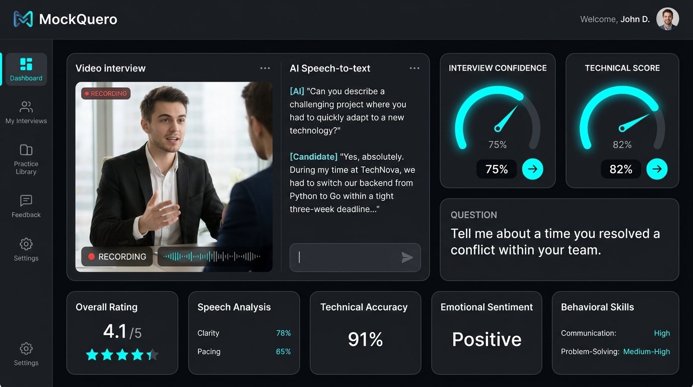 MockQuero — Intelligent Mock Interview Prep Platform